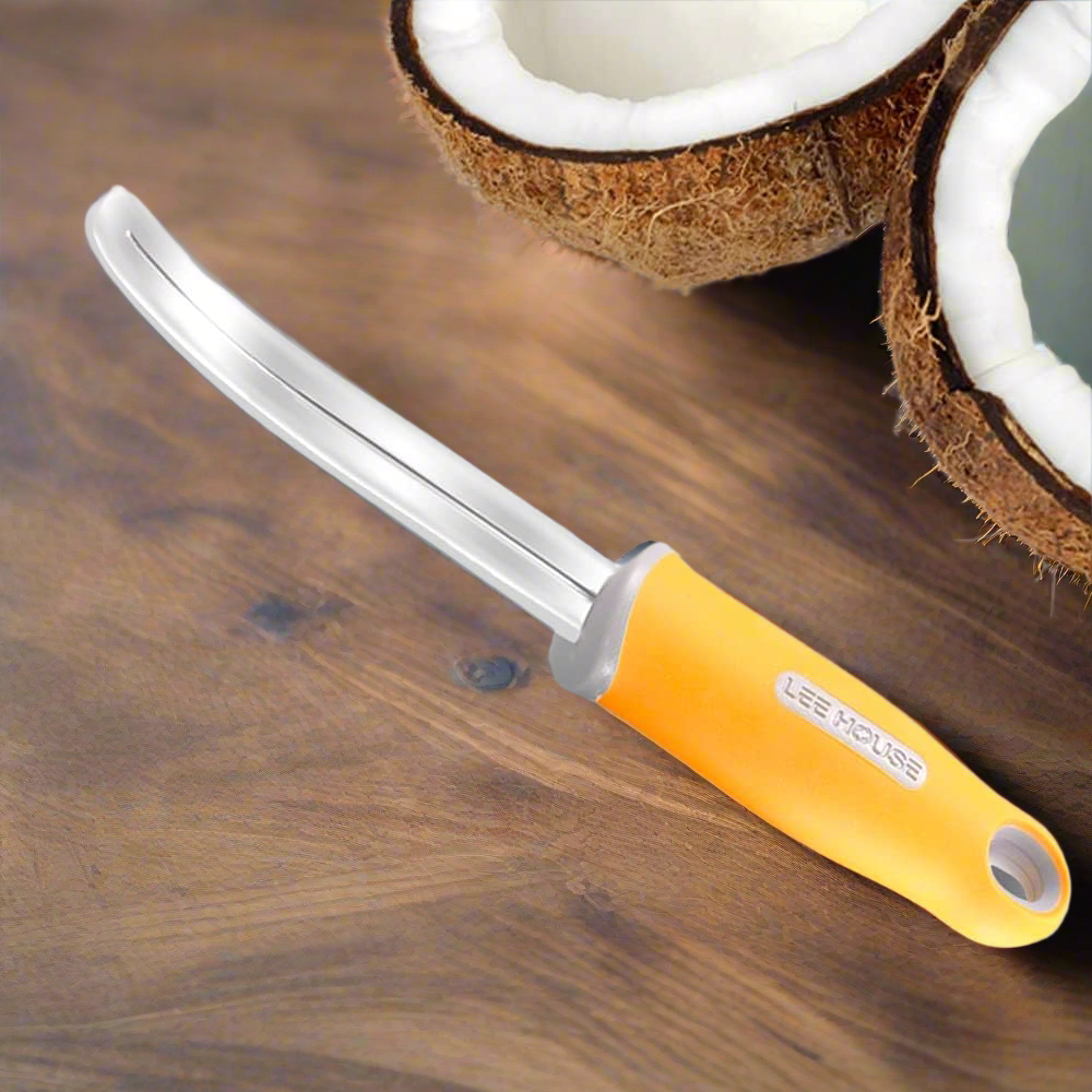 Firm coconut meat scoop